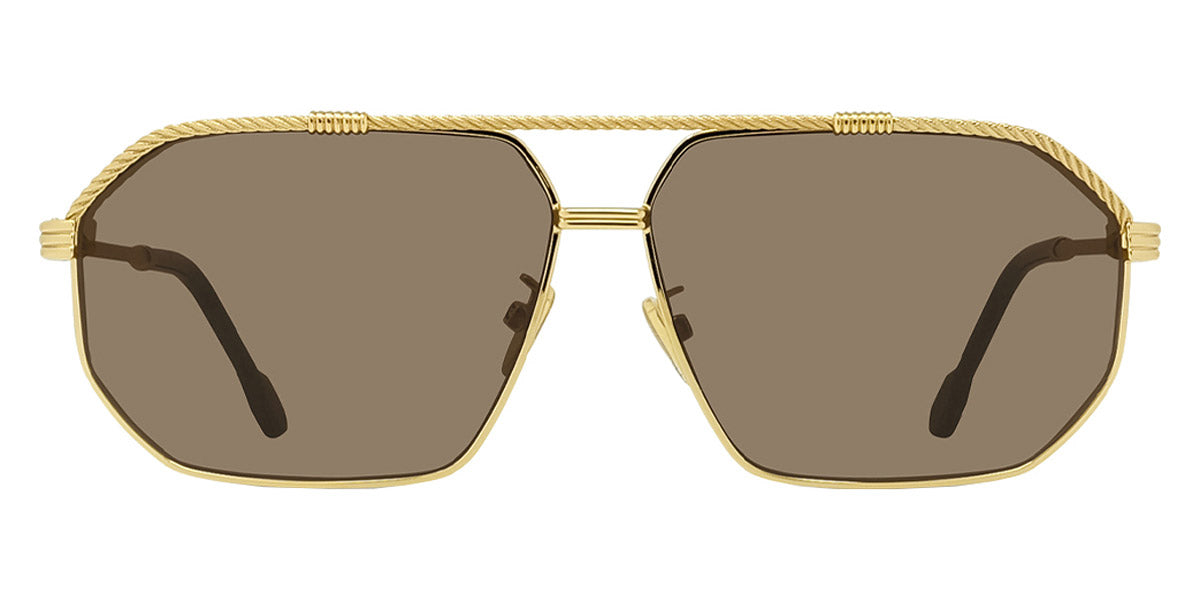 Fred® FG40025U FRD FG40025U 30E 62 - Shiny Endura Gold/Brown Sunglasses