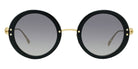 Fred® FG40027U FRD FG40027U 01B 51 - Shiny Black/Smoke Sunglasses