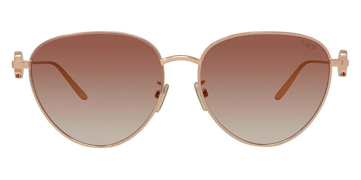 Fred® FG40031U FRD FG40031U 33G 56 - Shiny Red Gold/Red Gold Sunglasses