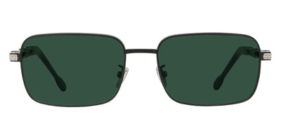 Fred® FG40035U FRD FG40035U 02N 59 - Matte Black/Green Sunglasses