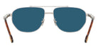 Fred® FG40036U FRD FG40036U 16V 60 - Shiny Palladium/Blue Sunglasses