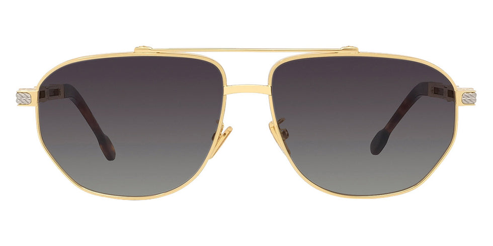 Fred® FG40036U FRD FG40036U 30B 60 - Shiny Endura Gold/Smoke Sunglasses