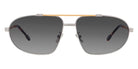 Fred® FG40037U FRD FG40037U 16B 62 - Shiny Endura Gold & Palladium/Smoke Sunglasses