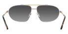 Fred® FG40037U FRD FG40037U 16B 62 - Shiny Endura Gold & Palladium/Smoke Sunglasses
