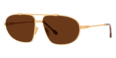 Fred® FG40037U FRD FG40037U 30E 62 - Shiny Endura Gold/Brown Sunglasses