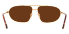 Fred® FG40037U FRD FG40037U 30E 62 - Shiny Endura Gold/Brown Sunglasses