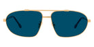 Fred® FG40037U FRD FG40037U 30V 62 - Shiny Endura Gold/Blue Sunglasses