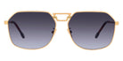 Fred® FG40038U FRD FG40038U 30B 62 - Shiny Endura Gold/Blue Sunglasses