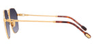 Fred® FG40038U FRD FG40038U 30B 62 - Shiny Endura Gold/Blue Sunglasses
