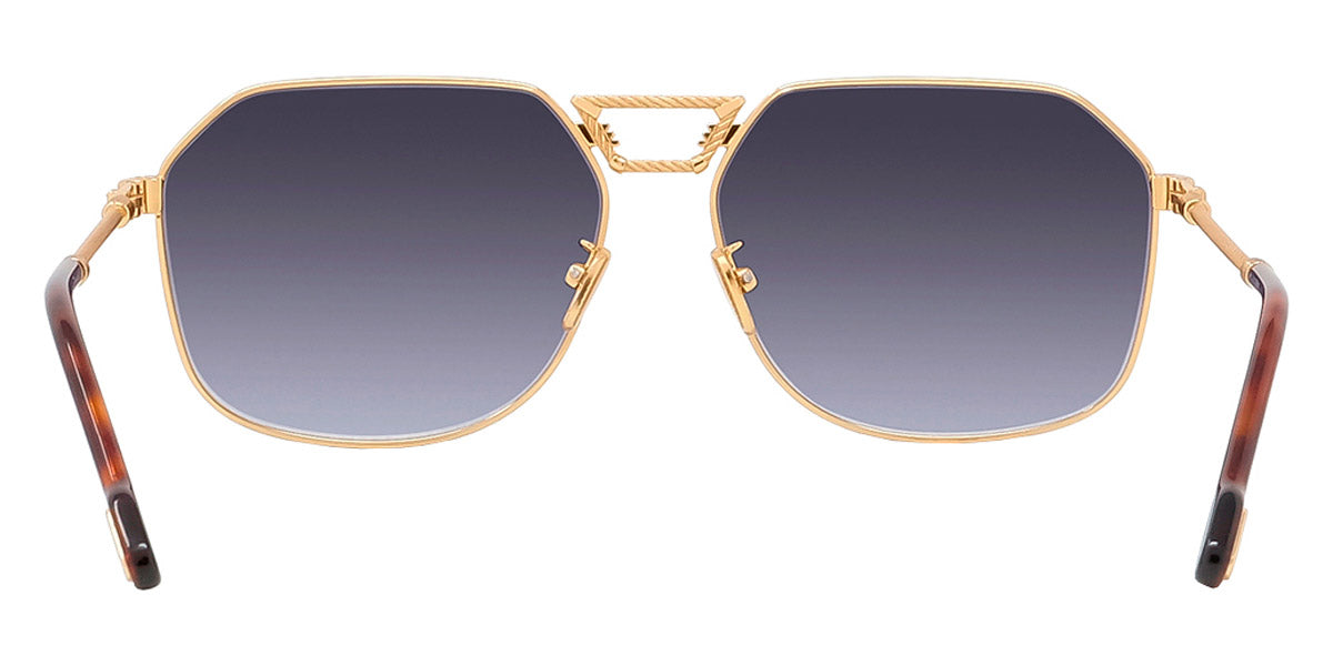 Fred® FG40038U FRD FG40038U 30B 62 - Shiny Endura Gold/Blue Sunglasses