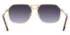 Fred® FG40038U FRD FG40038U 30B 62 - Shiny Endura Gold/Blue Sunglasses