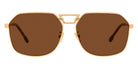 Fred® FG40038U FRD FG40038U 30E 62 - Shiny Endura Gold/Brown Sunglasses