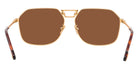 Fred® FG40038U FRD FG40038U 30E 62 - Shiny Endura Gold/Brown Sunglasses