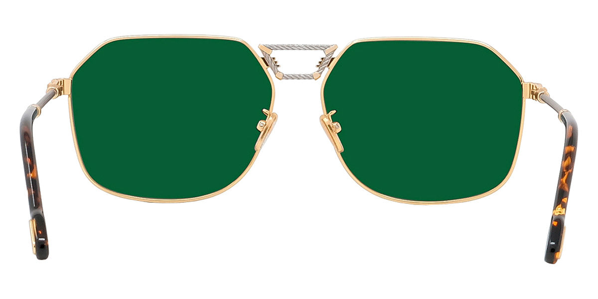 Fred® FG40038U FRD FG40038U 30N 62 - Shiny Endura Gold & Palladium/Green Sunglasses