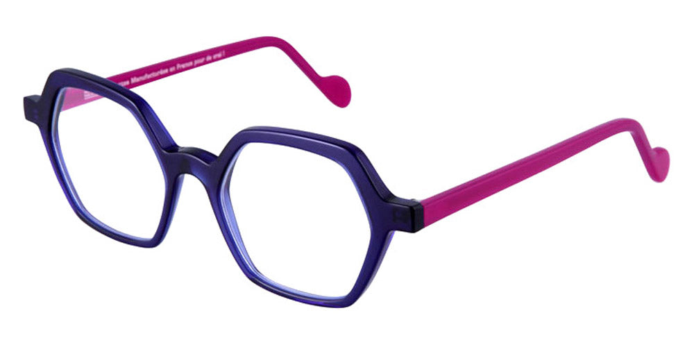NaoNed® Finiou NAO Finiou 2235 48 - Transparent Blue / Orchid Violet Eyeglasses