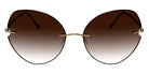 Silhouette® Fisher Island FISHER ISLAND 8182 7530 - 7530 Mango Spoom Sunglasses