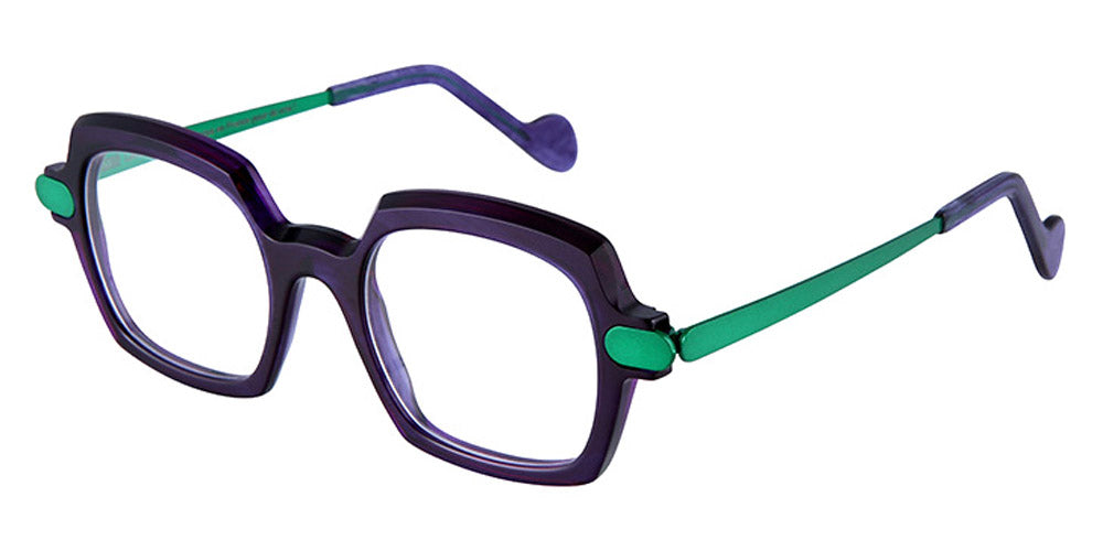 NaoNed® Fogeo NAO Fogeo 79BL 47 - Blue / Neon Dark Green Eyeglasses