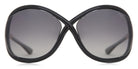 Tom Ford® FT0009 Whitney FT0009 Whitney 01D 64 - 01D - Shiny Black / Polarized Grey Lenses Sunglasses