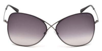 Tom Ford® FT0250 Colette FT0250 Colette 08C 63 - Shiny Gunmetal/Black Sunglasses