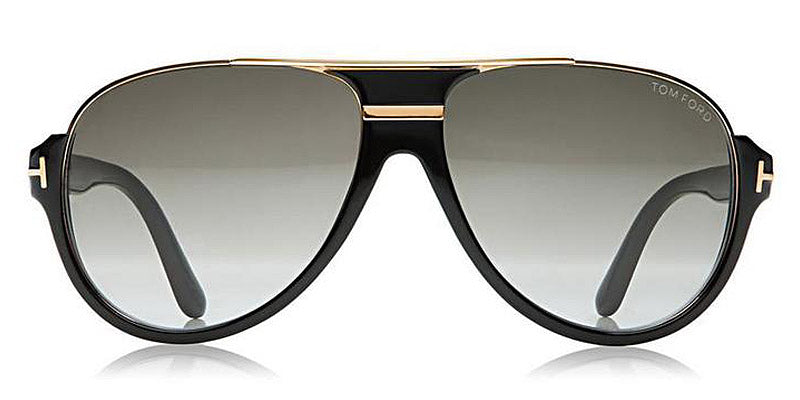 Tom Ford® FT0334 Dimitry FT0334 Dimitry 01P 59 - Shiny Black/Shiny Rose Gold Sunglasses