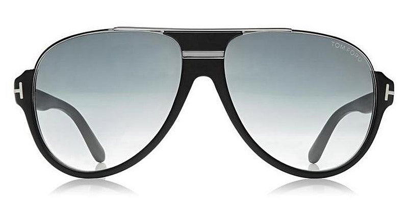 Tom Ford® FT0334 Dimitry FT0334 Dimitry 02W 59 - Matte Black/Shiny Dark Ruthenium Sunglasses