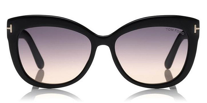 Tom Ford® FT0524 Alistair FT0524 Alistair 01B 56 - Shiny Black Sunglasses