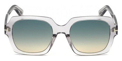 Tom Ford® FT0660 Autumn FT0660 Autumn 20P 53 - Shiny Transparent Gray Sunglasses