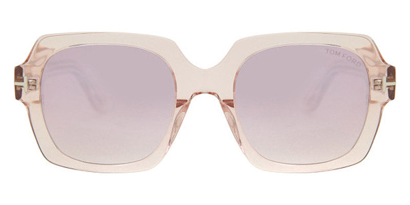 Tom Ford® FT0660 Autumn FT0660 Autumn 72Z 53 - Shiny Transparent Pink Sunglasses