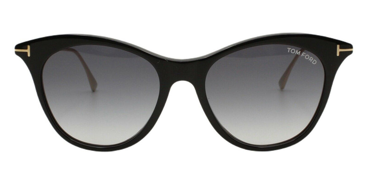 Tom Ford® FT0662 Micaela FT0662 Micaela 01B 53 - Shiny Black/Shiny Palladium Sunglasses