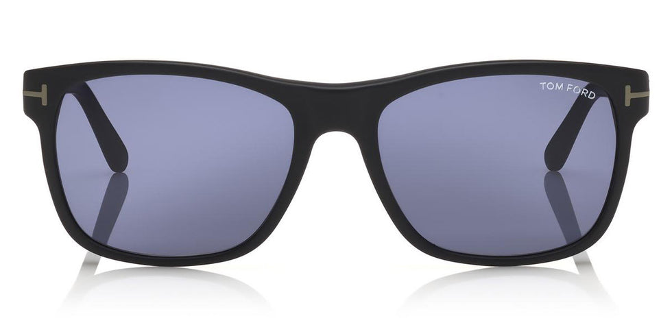 Tom Ford® FT0698 Giulio FT0698 Giulio 02V 59 - 02V - Matte Black/ Blue Smoke Lenses Sunglasses