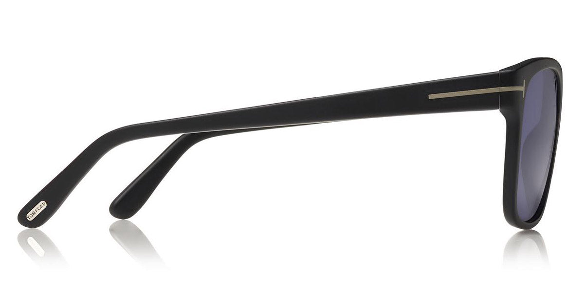 Tom Ford® FT0698 Giulio FT0698 Giulio 02V 59 - 02V - Matte Black/ Blue Smoke Lenses Sunglasses
