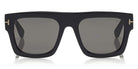 Tom Ford® FT0711 Fausto FT0711 Fausto 01A 53 - 01A - Shiny Black / Smoke Lenses Sunglasses