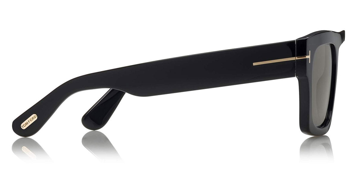 Tom Ford® FT0711 Fausto FT0711 Fausto 75S 53 - 75S - Shiny Transparent Fuchsia, t" Logo / Pink Lenses Fw22 Adv" Sunglasses