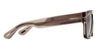 Tom Ford® FT0711 Fausto FT0711 Fausto 47Q 53 - 47Q - Shiny Transparent Oyster / Gradient Brown Lenses Sunglasses