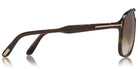 Tom Ford® FT0753 Raoul FT0753 Raoul 52K 62 - 52K - Shiny Classic Dark Havana/ Gradient Roviex Lenses Sunglasses