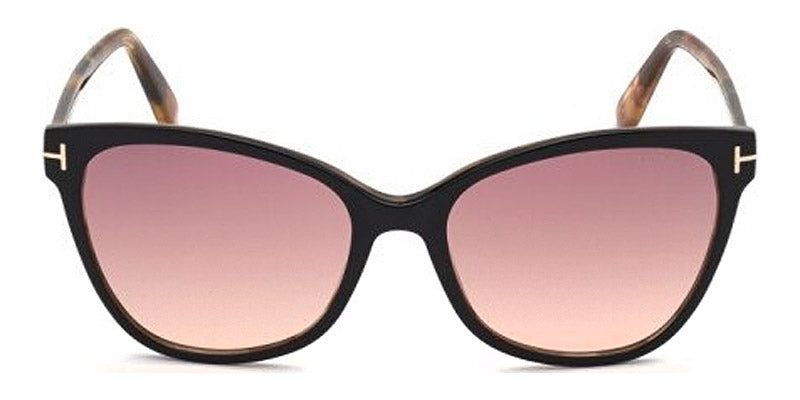 Tom Ford® FT0844 Ani FT0844 Ani 05T 58 - Shiny Black And Pink Havana Sunglasses