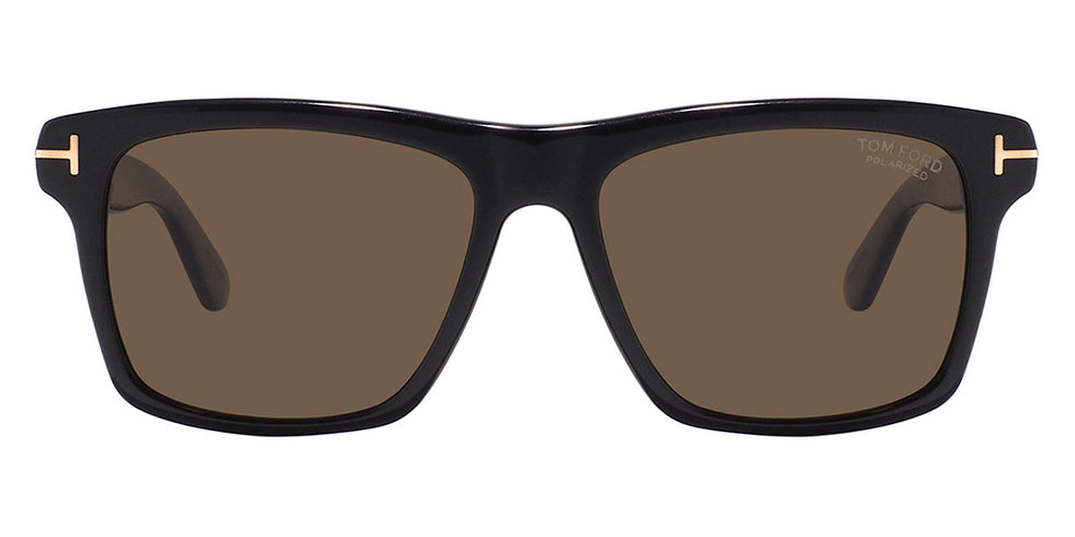 Tom Ford® FT0906 Buckley-02 FT0906 Buckley-02 53N 56 - 53N - Shiny Medium Blonde Havana / Green Lenses Sunglasses