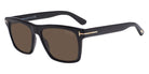 Tom Ford® FT0906 Buckley-02 FT0906 Buckley-02 53N 56 - 53N - Shiny Medium Blonde Havana / Green Lenses Sunglasses