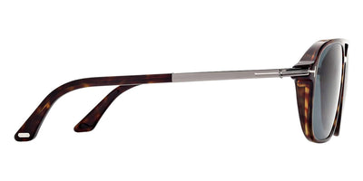 Tom Ford® FT0910 Crosby FT0910 Crosby 52V 59 - Classic Dark Havana With Dark Ruthenium Sunglasses