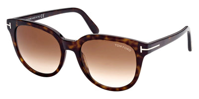 Tom Ford® FT0914-F Olivia-02 FT0914-F Olivia-02 52F 56 - Shiny Classic Dark Havana Sunglasses