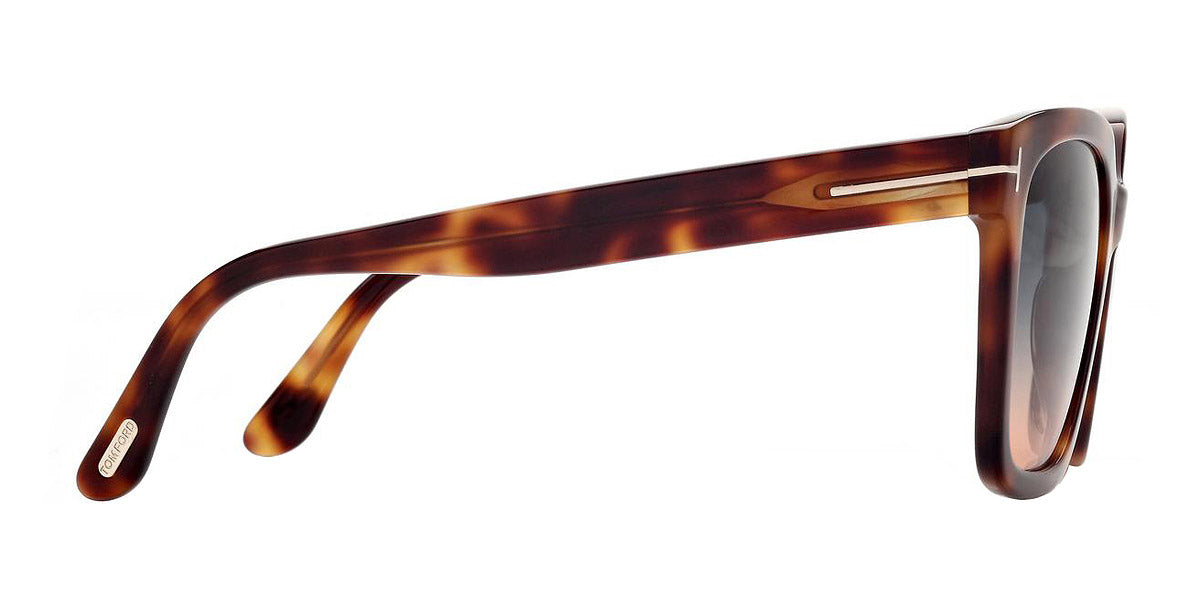 Tom Ford® FT0952 Selby FT0952 Selby 53P 55 - 53P - Shiny Medium Blonde Havana / Gradient Blue-To-Orange Lenses Sunglasses