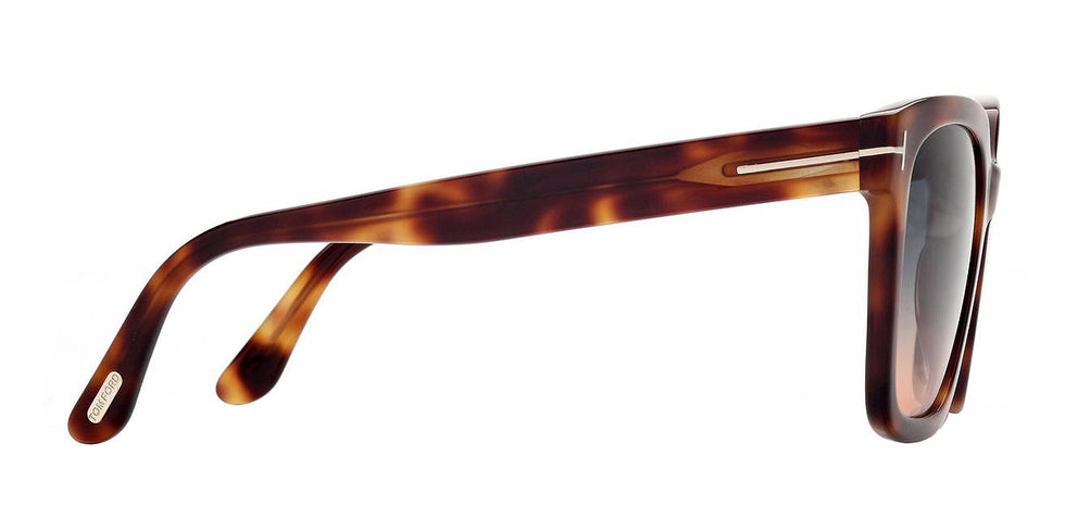 Tom Ford® FT0952 Selby FT0952 Selby 53P 55 - 53P - Shiny Medium Blonde Havana / Gradient Blue-To-Orange Lenses Sunglasses