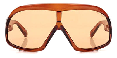 Tom Ford® FT0965 Cassius FT0965 Cassius 45E 78 - Shiny Transparent Brown Sunglasses