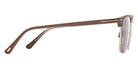 Tom Ford® FT0997-H Hudson-02 FT0997-H Hudson-02 52L 55 - 52L - Shiny Pale Gold, t" Logo / Roviex With Gunmetal Flash Lenses" Sunglasses