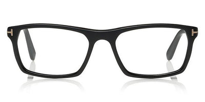 Tom Ford® FT5295 FT5295 002 56 - 002 - Gradient Matte-To-Shiny Black Eyeglasses