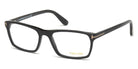 Tom Ford® FT5295 FT5295 055 56 - 055 - Shiny Grad. Havana-To-Transp. Grey/ Blue Block Lenses Eyeglasses