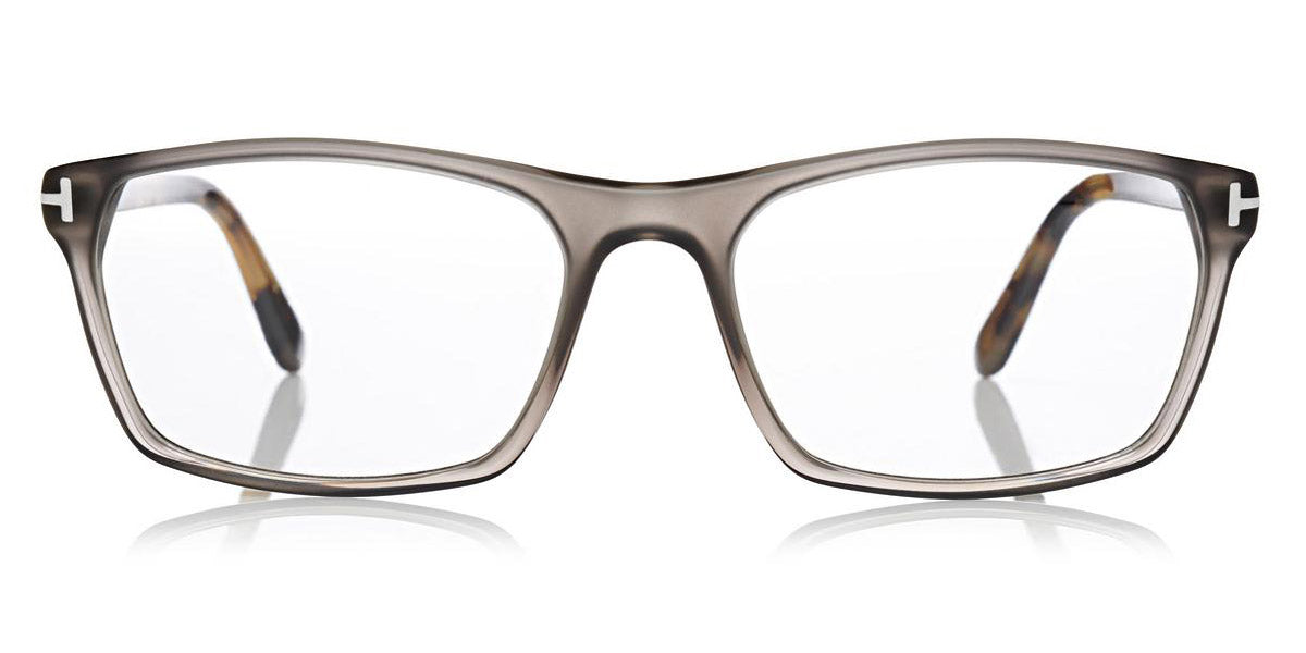 Tom Ford® FT5295 FT5295 020 56 - 020 - Matte Grey Front, Havana Temples Eyeglasses