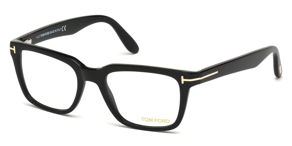 Tom Ford® FT5304 FT5304 001 54 - 001 - Shiny Black Eyeglasses
