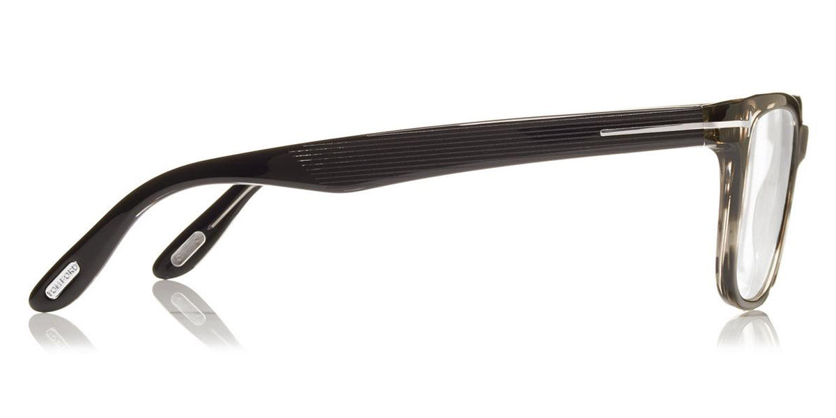 Tom Ford® FT5304 FT5304 093 54 - 093 - Shiny Striped Grey Eyeglasses