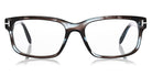 Tom Ford® FT5313 FT5313 086 55 - 086 - Grey, Light Blue Melange Eyeglasses